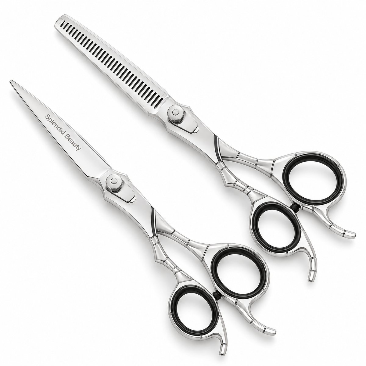 Chrome Wing Duo 2-piece scissor set, SB-DS-010