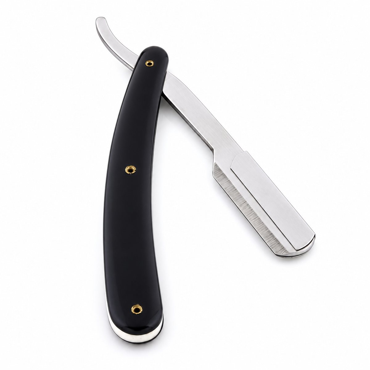 Black Plain shavette razor, SB-RZ-014